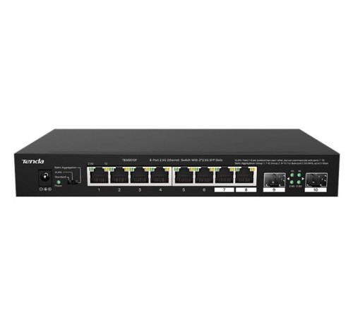 Коммутатор 8PORT 2.5G /2SFP TEM2010F TENDA