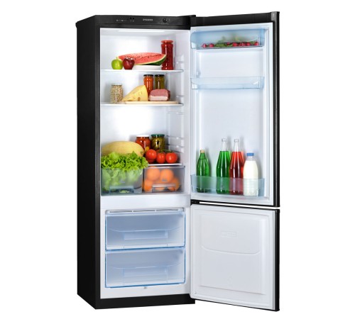 Холодильник Pozis RK-102 черный двухкамерный 188/57 л морозилка снизу