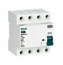 Выключатель дифференциального тока (УЗО) 4п 40А 300мА тип AC 6кА УЗО-03 DEKraft 14251DEK