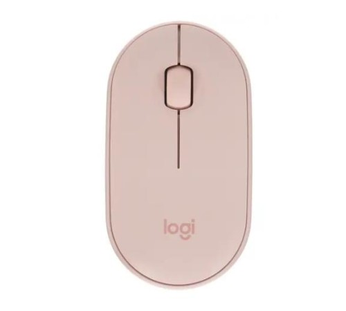 Мышка USB OPTICAL WRL PEBBLE M350 PINK 910-005575