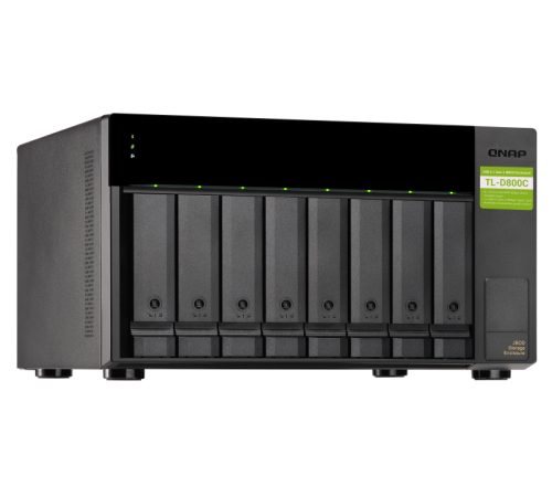 Полка расширения сетевого хранилища без дисков QNAP TL-D800C