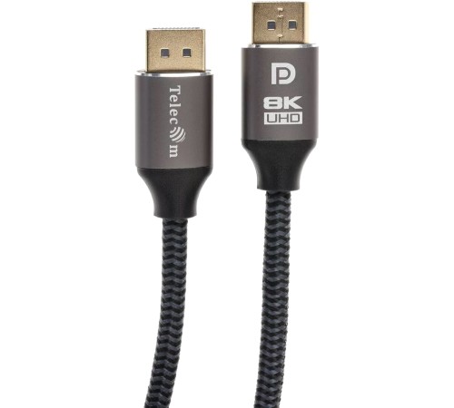 Кабель соединительный DP-DP 1.4V 8K@60Hz 1м, Telecom Pro <TCG750-1M> VCOM Кабель Telecom DisplayPort (m)/DisplayPort (m) - 1 м (TCG750-1M) Кабель соединительный DP-DP 1.4V 8K@60Hz 1м, Telecom Pro <TCG750-1M> VCOM Кабель Telecom DisplayPort (m)/DisplayPort (m) - 1 м (TCG750-1M)
