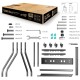 Мобильная стойка ONKRON на 1 ТВ ONKRON TS2080 BLACK
