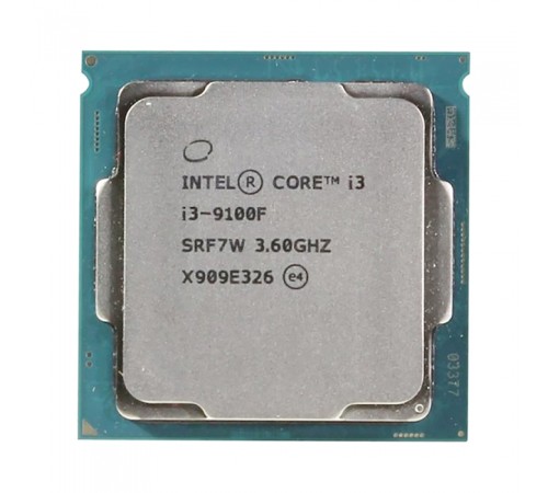Процессор Intel Core i3-9100F OEM (Coffee Lake, 14nm, C4/T4, Base 3,60GHz, Turbo 4,20GHz, Without Graphics, L3 6Mb, TDP 65W, S1151)