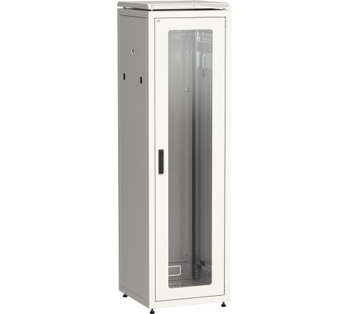 ITK LN35-42U68-G Шкаф сетевой 19" LINEA N 42U 600х800 мм стеклянная передняя дверь серый