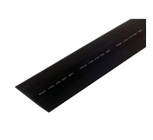 Трубка термоусадочная 100.0/50.0 1м черн. Rexant 25-0100