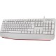 Defender Проводная клавиатура Atom HB-546 RU,белый,104+FN,1.8м Defender 45547