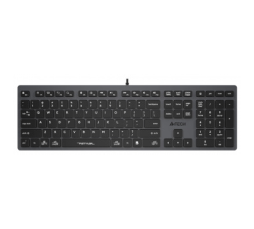 Клавиатура A4Tech Fstyler FX50 серый USB slim Multimedia (FX50 GREY) [FX50 GREY]