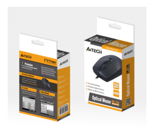 Мышь A4Tech OP-720 черный оптическая (1000dpi) USB (3but) Мышь A4Tech OP-720 черный оптическая (1000dpi) USB (3but)