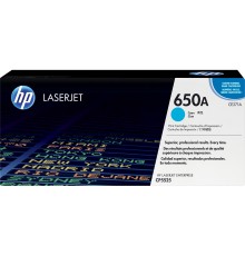 Тонер-картридж HP 650A Cyan Color LaserJet Print Cartridge (CE271A)