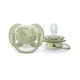 Пустышка ultra soft, листочки, 0-6 мес., 1 шт. Philips Пустышка ultra soft, листочки, 0-6 мес., 1 шт. (SCF092/02)