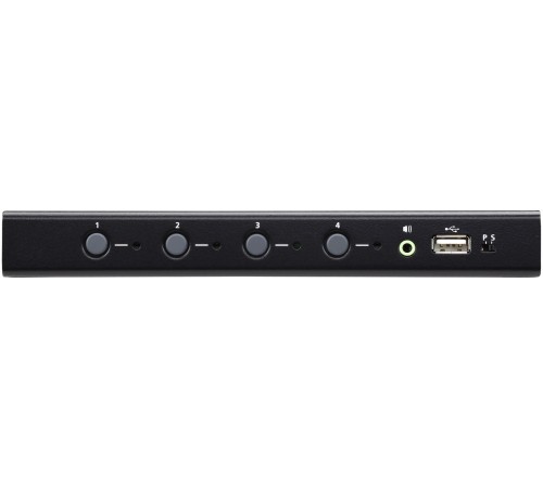 4-портовый USB КМ-переключатель с функцией Boundless Switching (кабели включены) ATEN CS724KM