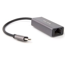 Кабель-переходник USB 3.1 Type-C -->RJ-45 1000Mbps Ethernet, Aluminum Shell, 0.15м Telecom <TU320M> VCOM Telecom USB 3.1 Type-C - RJ-45 (TU320M)