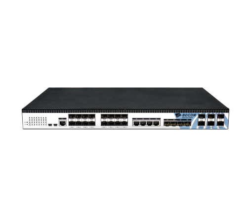 OLT BDCOM P3600-16E-2AC с 16 портами GEPON (SFP), 4GE, 4 SFP, 6 SFP+, 2*AC