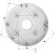 Переходной адаптер,применение для купольных камер,159 мм Х 35мм Dahua DH-PFA101