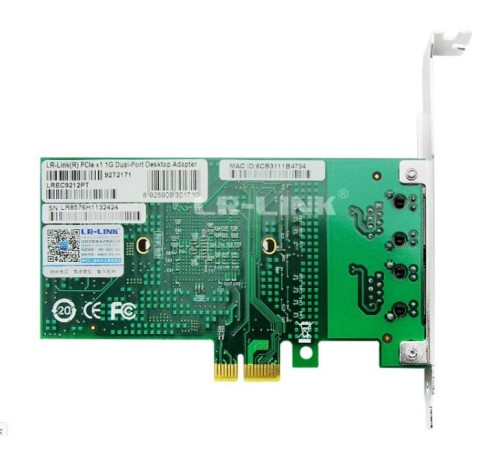 Сетевой адаптер PCIE 10/100/1000MBPS LREC9212PT LR-LINK