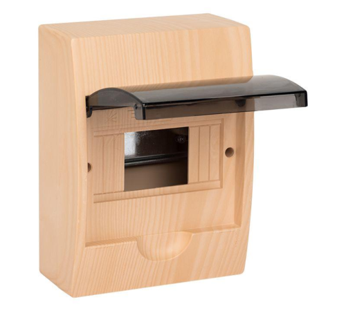 EKF pb40-n-6-light Щит распределительный навесной ЩРН-П- 6 светлое дерево IP41 EKF PROxima