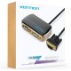 Разветвитель-сплиттер Vention VGA 15M/2x15F на 2 монитора Vention VGA (m) - 2 x VGA (f) (DBABF)