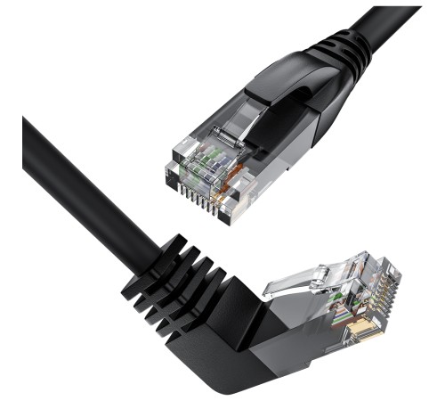 GCR Патч-корд прямой 15.0m UTP кат.5e, черный, верхний угол, литой, ethernet high speed, RJ45, T568B Greenconnect GCR-53938 GCR Патч-корд прямой 15.0m UTP кат.5e, черный, верхний угол, литой, ethernet high speed, RJ45, T568B Greenconnect GCR-53938