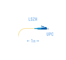 Пигтейл LC/UPC SM (0.9) 1m