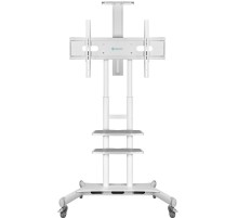 Мобильная стойка ONKRON на 1 ТВ ONKRON TS1881 White