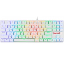 Механическая клавиатура Anubis RGB,тонкая,белая, 87 к.,б.п. Redragon