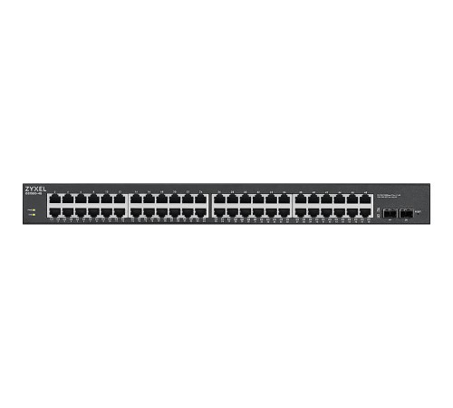 Коммутатор Zyxel GS1900-48-EU0102F 48G 2SFP управляемый Коммутатор Zyxel GS1900-48-EU0102F 48G 2SFP управляемый