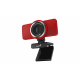 Веб-камера Genius ECam 8000 красная (Red) new package, 1080p Full HD, Mic, 360°, универсальное мониторное крепление, гнездо для штатива