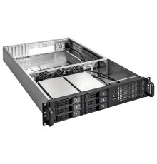 Exegate EX294283RUS Серверная платформа ExeGate Pro 2U660-HS06 <RM 19", высота 2U, глубина 660, Redundant БП 2x550W, 6xHotSwap, USB>