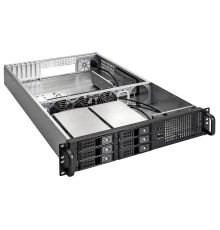 Exegate EX294284RUS Серверная платформа ExeGate Pro 2U660-HS06 <RM 19", высота 2U, глубина 660, Redundant БП 2x800W, 6xHotSwap, USB>