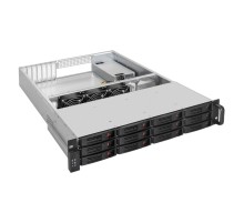 Exegate EX293397RUS Серверный корпус ExeGate Pro 2U660-HS12 <RM 19", высота 2U, глубина 660, БП 1U-700ADS, 12xHotSwap>
