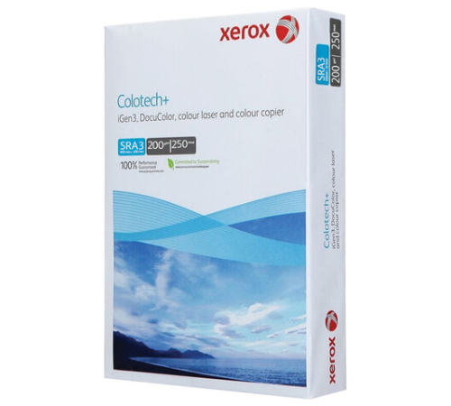Бумага Бумага XEROX Colotech Plus 170CIE, 350г, SR A3 (450x320мм), 125 листов (кратно 4 шт) (003R98164)