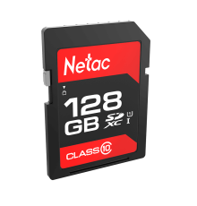 Карта памяти Netac P600 SDHC 128GB U1/C10 up to 80MB/s, retail pack