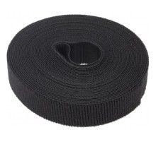 REXANT (07-7526) Лента-липучка многоразовая 5 м х 20 мм, черная (1 шт/уп)