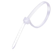 Exegate EX253854RUS Стяжка нейлоновая, неоткрывающаяся. Exegate <CV-250W>, 250мм, упак. 100шт White