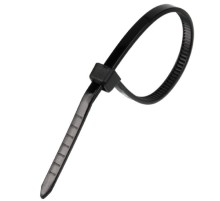 Exegate EX253856RUS Стяжка нейлоновая, неоткрывающаяся. Exegate <CV-300B>, 300мм, упак. 100шт Black