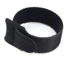 Cablexpert Хомуты-липучки на основе ленты Velcro® VT-145x11BK  145 x 11 мм, черные (12 шт.)