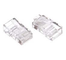 Gembird  коннектор RJ45  8P8C  (100 шт. в уп) без вставки , кат. 5 е
