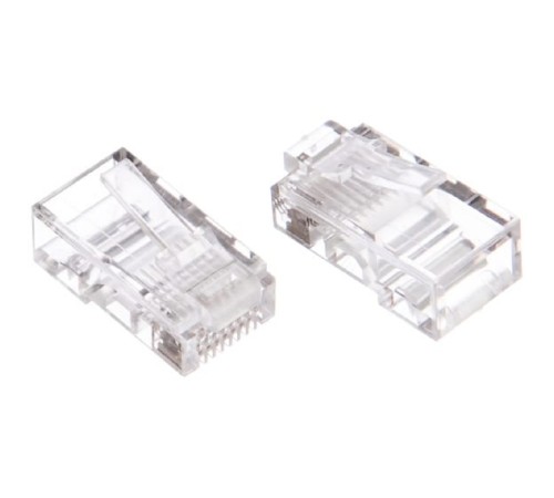 Gembird  коннектор RJ45  8P8C  (100 шт. в уп) без вставки , кат. 5 е