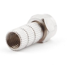 Cablexpert F Коннектор для кабеля RG6, 5шт, с уплот. рез. кольцом (SPL6-02)