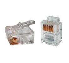 Gembird  Коннектор телефонный RJ12  6P6C (100 шт. в уп.!!!)