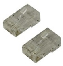 5bites US100A/US010A Коннектор  RJ-45 8p8c 6кат., зол.напыление (1шт)