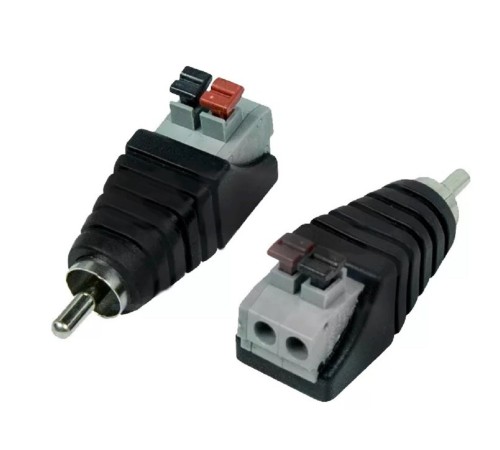 Rexant (14-0413-2) Разъем штекер RCA с быстрозажимной колодкой (блистер) Rexant (14-0413-2) Разъем штекер RCA с быстрозажимной колодкой (блистер)