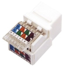 Rexant (03-1011) Гнездо вставка RJ-45 (Keystone Jack) CAT5e, ТИП-1