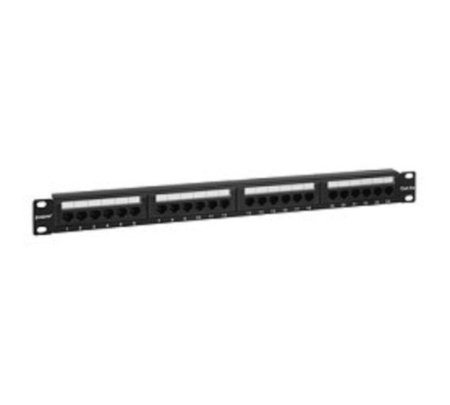 Exegate EX256752RUS Патч-панель UTP 19" 24 port кат.5e Exegate  разъём KRONE&110 (dual IDC), 1U