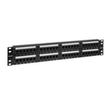 Exegate EX256753RUS Патч-панель UTP 19" 48 port кат.5e Exegate  разъём KRONE&110 (dual IDC), 2U