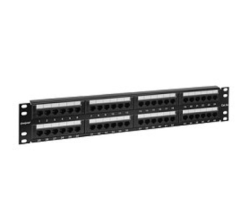 Exegate EX256753RUS Патч-панель UTP 19" 48 port кат.5e Exegate  разъём KRONE&110 (dual IDC), 2U
