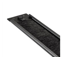 Exegate EX292877RUS Exegate EX292877RUS Кабельный органайзер c щеточным вводом ExeGate BP19-2UM-TL (19" 2U, металлический, быстросъемный, цвет черный, RTL)