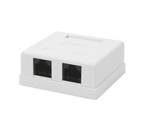 Gembird NA214 RJ-45 Розетка кат.5e внешняя 2 порта, 110&Krone Gembird NA214 RJ-45 Розетка кат.5e внешняя 2 порта, 110&Krone