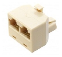 5bites LY-US024 Адаптер проходной  RJ-45 8P8C M/2F